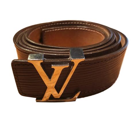 louis vuitton belt authentic